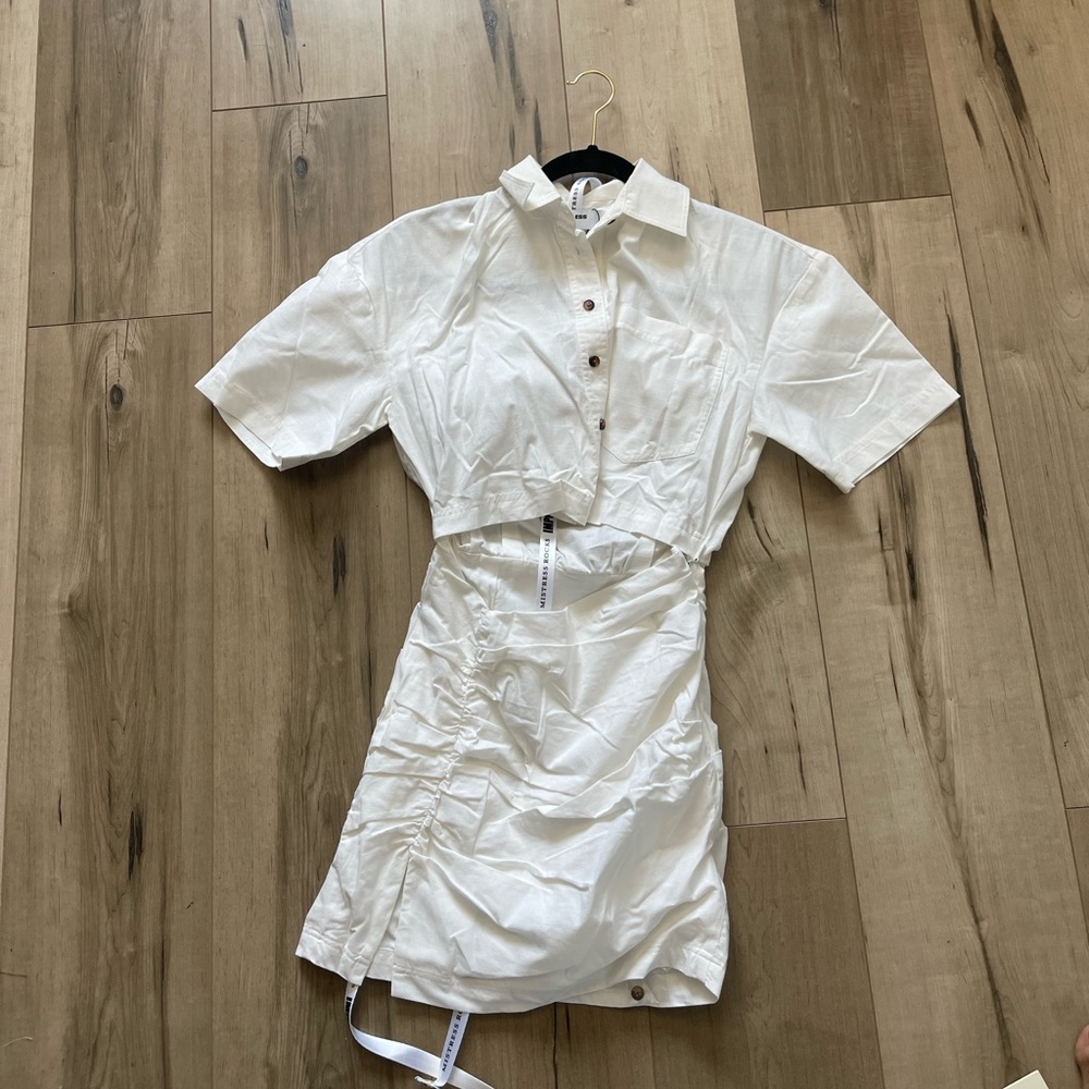 White dress